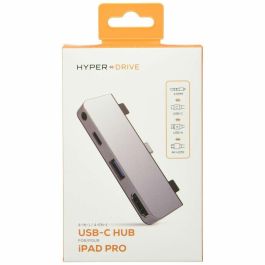 HYPER HD319E-SILVER Estación Dock para Tableta Plata Compatible con iPad Pro, iPad Air, iPad mini 6