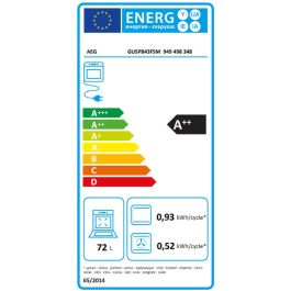 Horno Pirolítico AEG GU5PB43FSM 72 L