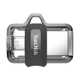 Sandisk Pendrive 128GB Ultra Dual Drive m3.0 USB 3.0/MicroUSB SDDD3-128G-G46 Precio: 19.98999981. SKU: S0233819