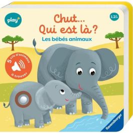 Ravensburger - Play + - Mi primer audiolibro Busca y encuentra - Shh ¿quién está ahí? Animales bebes - 13099034 Precio: 22.79000031. SKU: B1FARZJ7XE