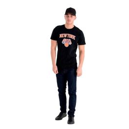 Camiseta de baloncesto New Era NBA New York Knicks Negro 13-14 Años