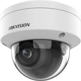Hikvision Cámara IP Minidomo 8MP 4K DarkFighter 2.8-12mm IR40m WDR IP67 IK10 con Audio y Alarma PoE