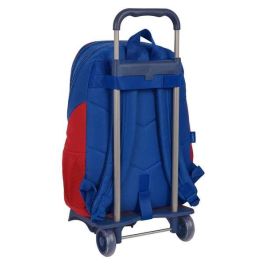 Mochila Escolar con Ruedas F.C. Barcelona Azul Granate 32 x 44 x 16 cm Mochila Escolar con Ruedas F.C. Barcelona Azul Granate 32 x 44 x 16 cm