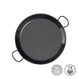 Vaello Paellera Tradicional Acero Esmaltado Ø50 cm (14 Personas) Negra Apta Cocinas de Gas Precio: 23.50000048. SKU: S6501217
