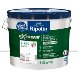 Pintura monocapa para paredes y techos blanco satinado 10L Ripolin Pintura monocapa para paredes y techos blanco satinado 10L Ripolin