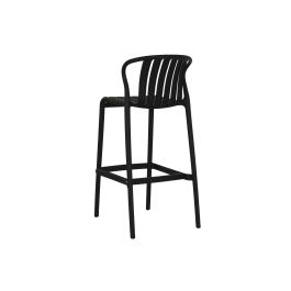 Mesa Bar Terraza Y Jardin DKD Home Decor Negro 60 x 102 x 60 cm Set de 3 Mesa Bar Terraza Y Jardin DKD Home Decor Negro 60 x 102 x 60 cm Set de 3