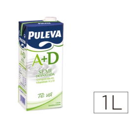 Puleva Leche Semidesnatada Tetra Brik 1 Litro Precio: 1.79. SKU: S4602146