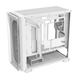 Asus A23 PLUS TG ARGB WHITE - Torre PC Blanco, micro ATX/Mini-ITX, 3x120mm Ventiladores, Ref. 90DC00K3-B19010