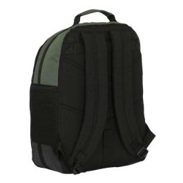 Mochila Escolar BlackFit8 Gradient Negro Verde militar 32 x 42 x 15 cm