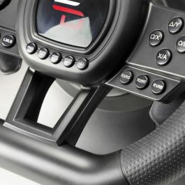 Subsonic SUB3701221702700 Volante de Carreras SUPERDRIVE SV650 con Pedales, Levas, Vibraciones, Multiplataforma