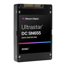 Western Digital WUS5EC0B1ESP7Y3 Ultrastar DC SN655 SSD 30.72 TB U.3 PCIe 4.0 NVMe para Datacenter