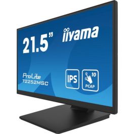 iiyama T2252MSC-B2 54,6cm/21,5" (1920x1080) Full HD IPS Touch 5ms HDMI DP USB 2W Speaker Negro