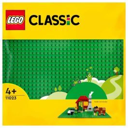 LEGO Classic Base Verde, Juego Construcción, 4+ Años, 1 Pieza, Plástico, Multicolor