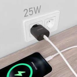 Aisens Cargador Usb-C Pd3.0 1 Puerto 1Xusb-C 25 W, Negro Aisens Cargador Usb-C Pd3.0 1 Puerto 1Xusb-C 25 W, Negro