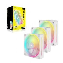 Corsair iCUE LINK LX120 RGB Ventilador PC 12 cm Blanco 3 Piezas PWM CO-9051030-WW