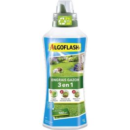 Fertilizante líquido para césped 3 en 1 - Algoflash - Concentrado de 1 L Precio: 33.94999971. SKU: B1FMH388VC