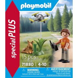 Playmobil 71880 Rescate de Cervatillo con Dron Special Plus para Niños +4 Años
