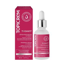 Topicrem AH THEAVIT Sérum Renovador Antiedad para Piel con Arrugas y Pérdida de Firmeza, 30 ml