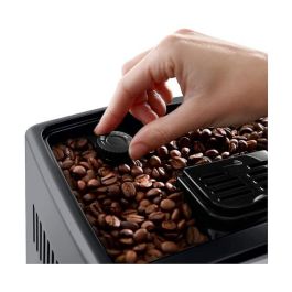 De'Longhi Máquina de Café Automática Dinamica Plus ECAM370.70.B, 19 Bar, Molinillo Integrado, Espumador de Leche, Negro, 1450W
