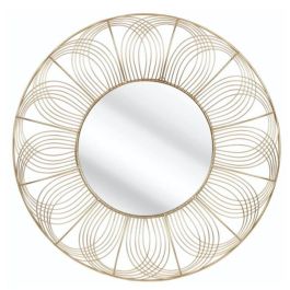 Espejo de pared DKD Home Decor Dorado Moderno 60 x 4 x 60 cm Precio: 59.50000034. SKU: S3029681