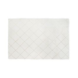 Alfombra DKD Home Decor Blanco Moderno (120 x 180 x 2,2 cm)