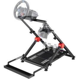 Oplite GT Pro Wheel Stand - Soporte Premium para Volantes y Pedales de Carreras - Ajustable, Plegable y Compatible