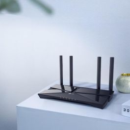 TP-Link Dual-Core CPU, 1x Gbit WAN, 4 x Gbit LAN, 802.11ax, 2.4 + 5 GHz, 574 + 1201 Mbps, 260.2 x 135.0 x 38.6 mm TP-Link Dual-Core CPU, 1x Gbit WAN, 4 x Gbit LAN, 802.11ax, 2.4 + 5 GHz, 574 + 1201 Mbps, 260.2 x 135.0 x 38.6 mm