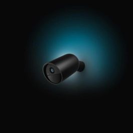 Philips Hue AUC1717895922522 Cámara Inalámbrica Segura HD 1080P para Interior o Exterior con Control por Aplicación, Negra