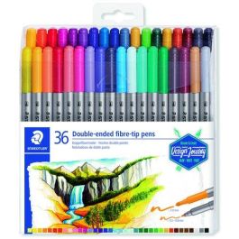Rotulador Fibra Staedtler 3200 Design Journey Doble Punta Estuche De 36 Precio: 15.49999957. SKU: B14ZQLB8GL