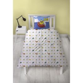Pokemon POK3700891712491 - Juego de Cama Microfibra Pikachu y Amigos en la Playa - Funda Nórdica 140x200 cm + Funda Almohada 63x63 cm