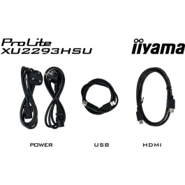 Iiyama Monitor XU2293HSU-B7 21.5" FHD IPS 100Hz 1ms HDMI/DP HUB USB Altavoces Negro