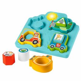 Puzzle de vehículos encajables fisher price