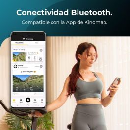 Bicicleta Estática Cecotec Drumfit Indoor 10000 Magnetic Connected Bluetooth App