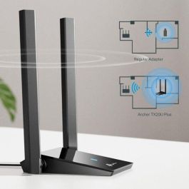 TP-Link AX1800 Adaptador WiFi 6 USB Doble Banda 1800 Mbps con Antenas para PC