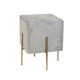 DKD Home Decor Reposapiés Azul Celeste Dorado 34 x 40 x 34 cm Precio: 22.49999961. SKU: S3040739