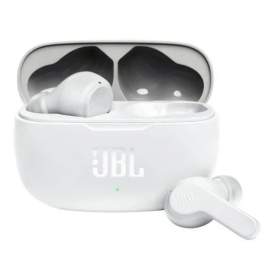 JBL Auriculares Bluetooth Wave 200TWS con estuche de carga | JBLW200TWSWHT | Autonomía 20h | Blancos Precio: 40.90000013. SKU: B1EL4NGKH5