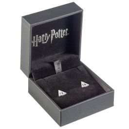 THE CARAT SHOP Pendientes Deathly Hallows plata