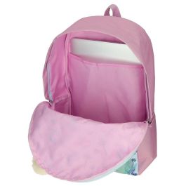 JOUMMA BAGS Mochila Disney Stitch Just Chill 45cm con 2 Bolsillos Laterales y Bolsillo para Botella