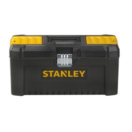 Stanley Caja de Herramientas Plástico Essential 16'' STST1-75518 Cierres Metálicos Organizador 40x20x19cm Precio: 11.49999972. SKU: S7914446