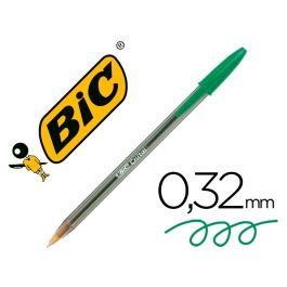 Boligrafo Bic Cristal Original Tinta Verde Unidad 50 unidades