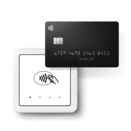 Sumup RDR-SOL-075 Solo+Cradle Retail Iberia, Lector de Tarjetas Blanco con Bluetooth 5.0