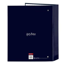 Carpeta de anillas Harry Potter Captain Azul marino A4 27 x 33 x 6 cm