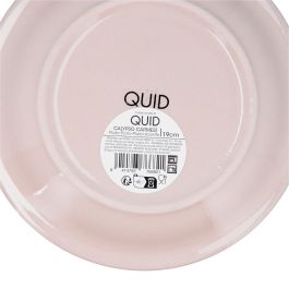 Quid Plato Postre Cerámico Calypso 19 cm (12 Unidades) Apto Microondas y Lavavajillas