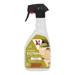 V33 Aceite Protector Climas Extremos - Protector Madera Pulverizador, Efecto Perla, Alta Resistencia UV/Agua, Color Teca, 500 ml Precio: 12.50000059. SKU: B12MK98YTG