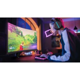 Philips 34M2C3500L/00 Monitor Gaming de 34" WQHD (3440x1440) Fast VA, 1ms 180Hz, 2x HDMI 2.0, DisplayPort 1.4, VESA, Negro