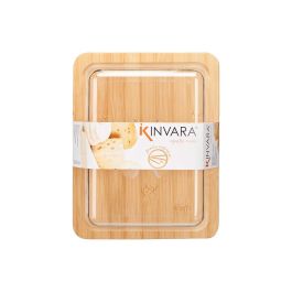 Quesera Rectangular de Bambú Kinvara 26x7.3x20 cm - Madera (12 Unidades) Quesera Rectangular de Bambú Kinvara 26x7.3x20 cm - Madera (12 Unidades)