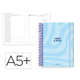 Antartik Agenda Espiral Here and Now A5+ 2026 Día Página Azul Claro Papel 80g FSC Precio: 32.5127. SKU: B1CWZ47W9Q