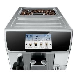 Delonghi ECAM 650.75.MS Cafetera Espresso Automática con Molinillo, PrimaDonna Elite, 15 bar, 2L, App Coffee Link, Chocolate Caliente, Acero Inoxidable