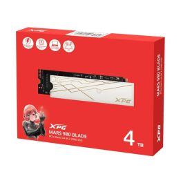 ADATA Disco Duro Interno Sólido SSD SMAR-980B-4TCS 4 TB M.2 2280 PCIe Gen 5 x4 14000 MB/s Lectura