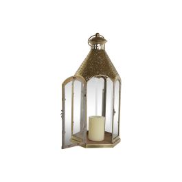 Portavela Arabe DKD Home Decor Dorado 23 x 48 x 23 cm